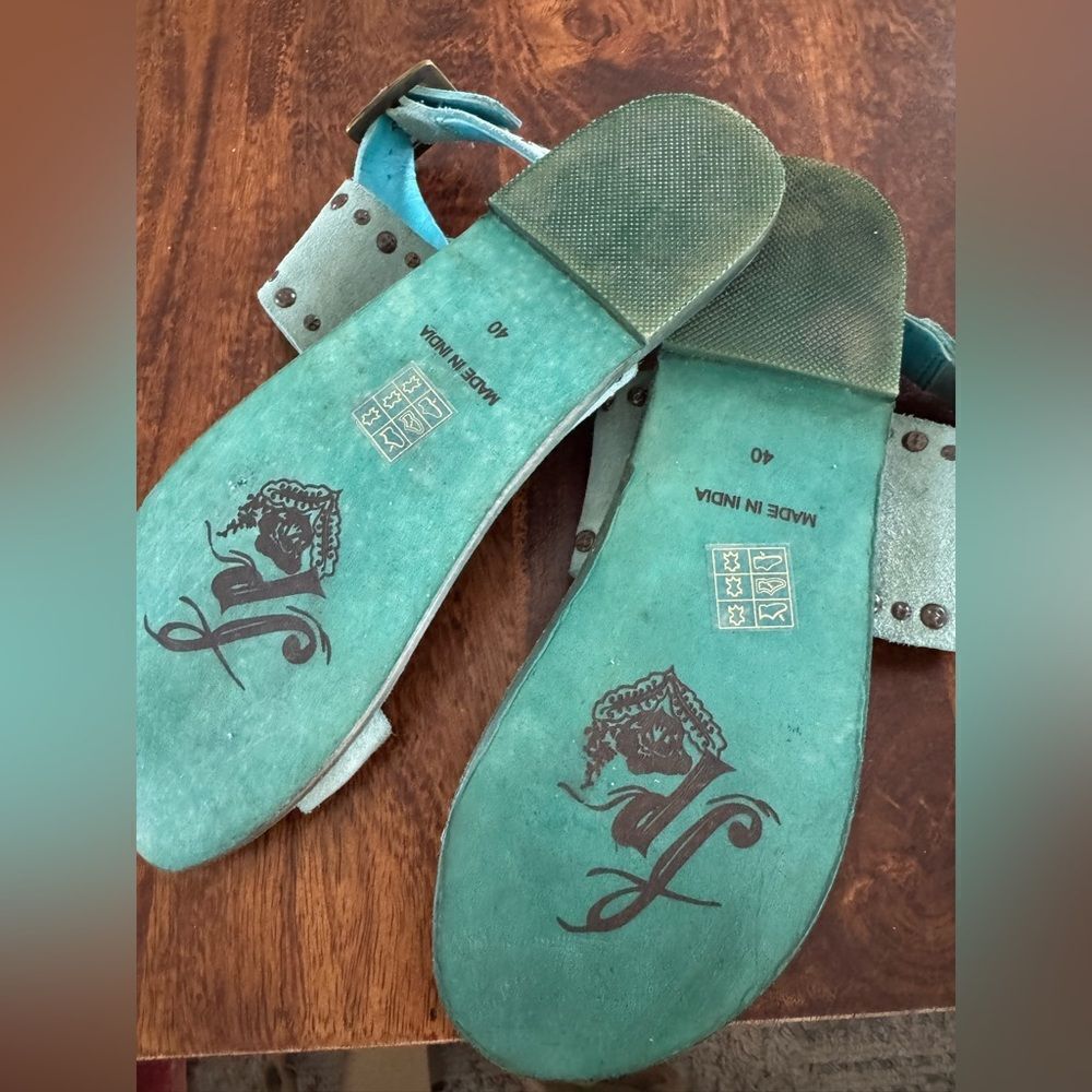 Free People Nassau Wrap Sandal Distressed - Picture 4 of 4